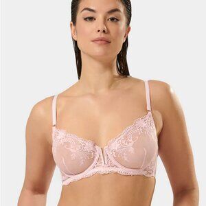 Bluebella Marseille Wired Bra in Pearl Pink size 34 C
